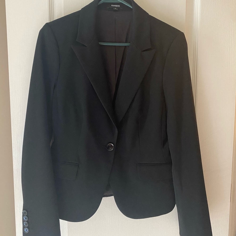 Black womens blazer